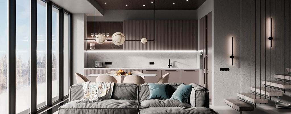 Дизайн кухни в частном доме — идеи для интерьера с фото - фото №6