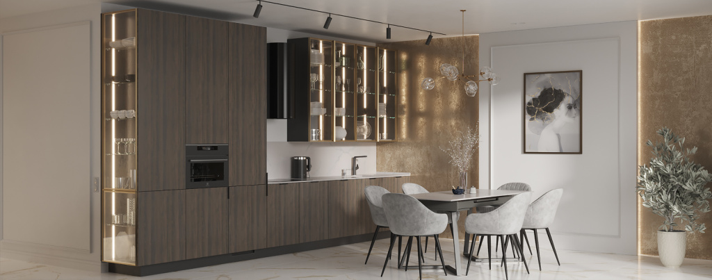 Кухня в стиле минимализм: тенденции дизайна - фото №27