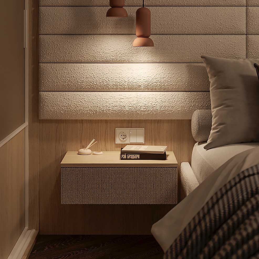 Модные тренды дизайна спальни - фото №27