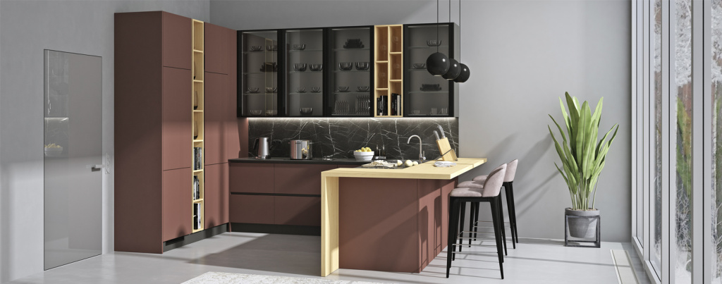 Кухня в стиле минимализм: тенденции дизайна - фото №62