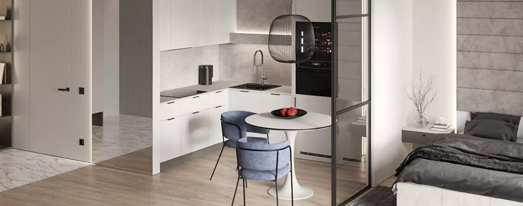 Фартук для кухни: как выбрать, как ухаживать. 20 вариантов модных сочетаний - фото №21