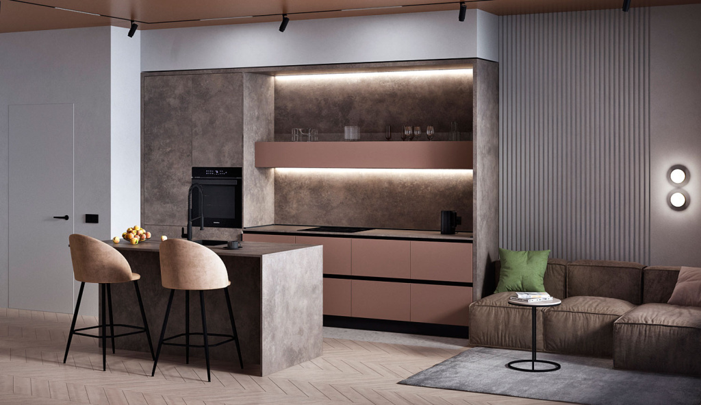 Петербургский дизайн: стильные кухни для белых ночей - фото №46