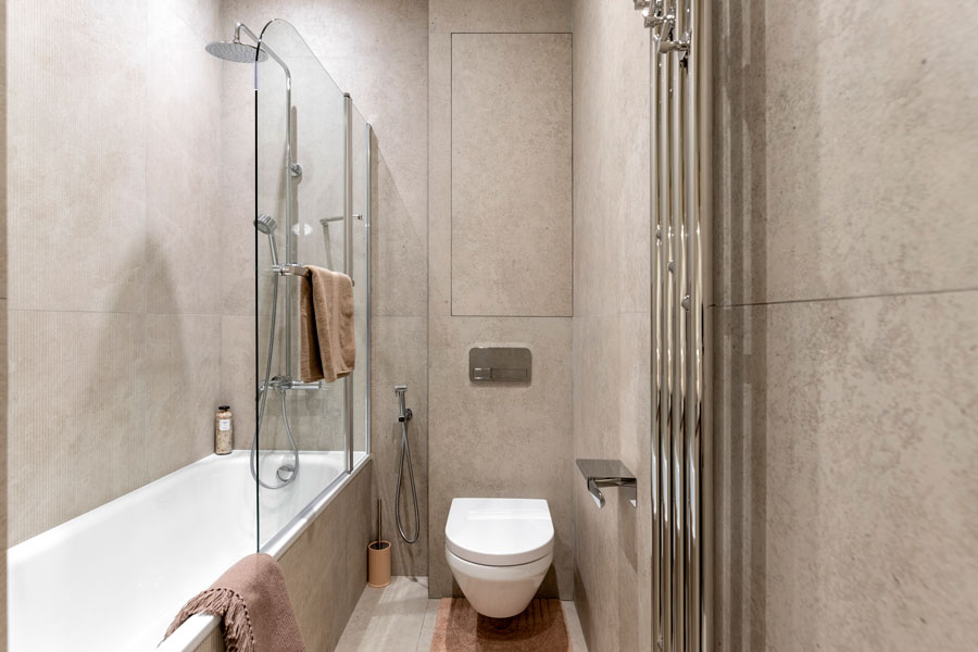 Сливочно-шоколадная квартира, в которой хочется остаться каждому - фото №25