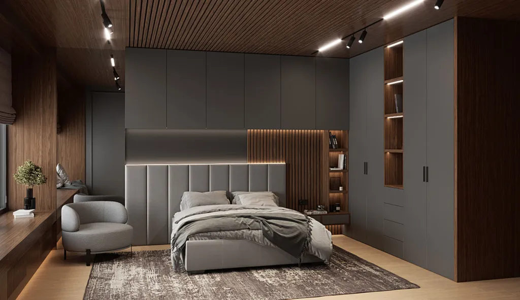 Как сделать красивую уютную спальню - фото №17