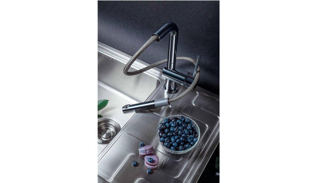 Смесители и мойки для кухни. Модные тренды 2024-2025 - фото №2
