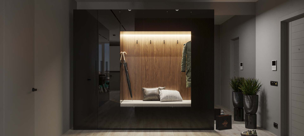 Дизайн прихожей: тренды 2024-2025 - фото №9