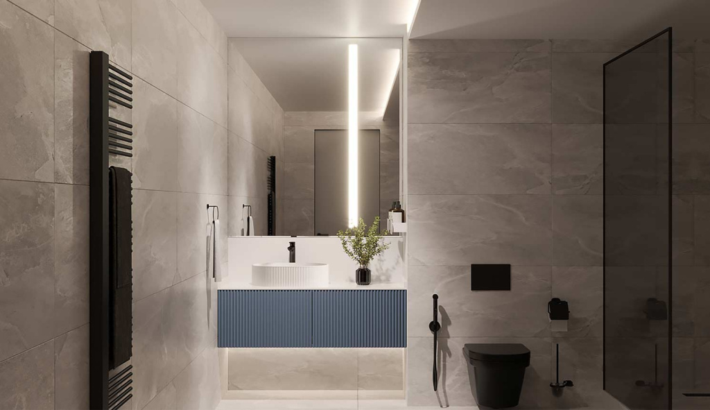 Ванная в стиле лофт: 50 фото и 50 идей - фото №43