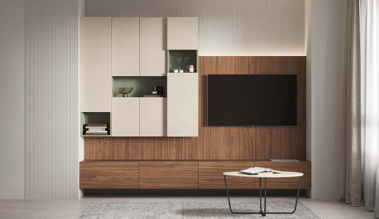 Встроенная гостиная на заказ