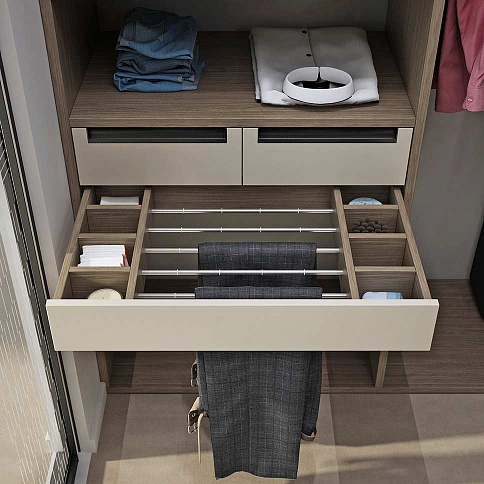 Гардеробная комната - детальное фото № 5