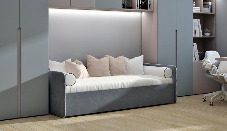 Диван Мичела серый