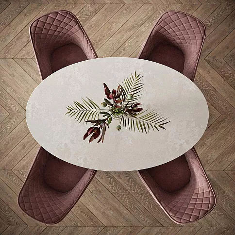 Кухонный стол Руже овальный - детальное фото № 3