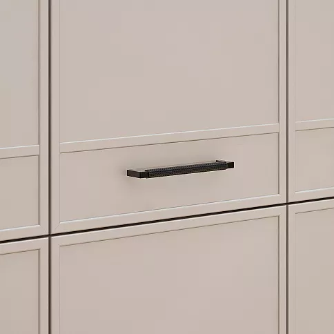 Распашной шкаф с антресолями в прихожую - детальное фото № 2