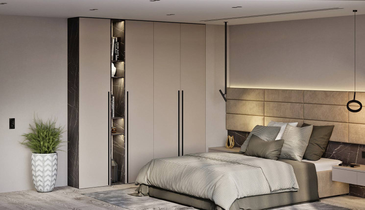 Шкаф распашной в спальню