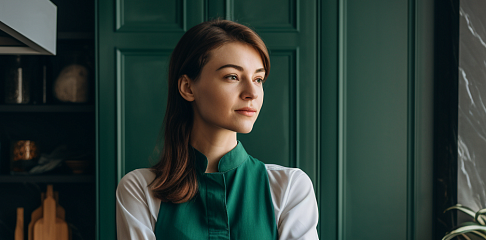 Кухня для самодостаточной и уверенной в себе перфекционистки